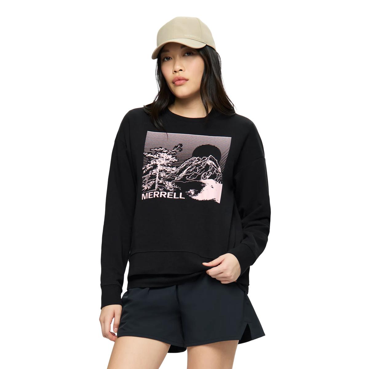 Women's Serenity Graphic Crew